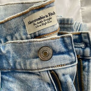 Abercrombie & Fitch Ultra High Rise Denim